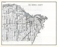 Des Moines County Map, Iowa State Atlas 1930c